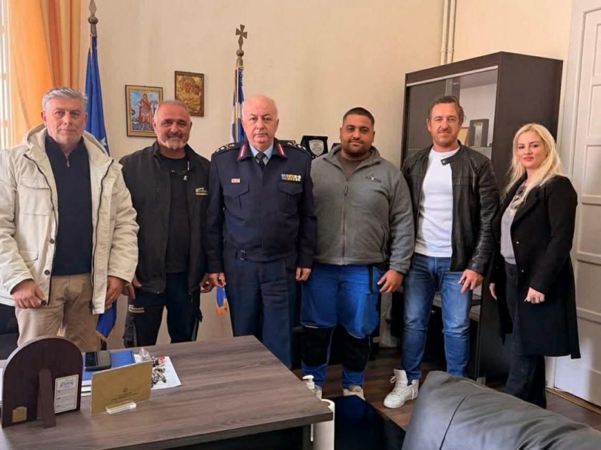 Επίσκεψη του Συνδέσμου Ιδιοκτητών Κολοσσός Φ.Δ.Χ στην Αστυνομική Διεύθυνση Δωδεκανήσου