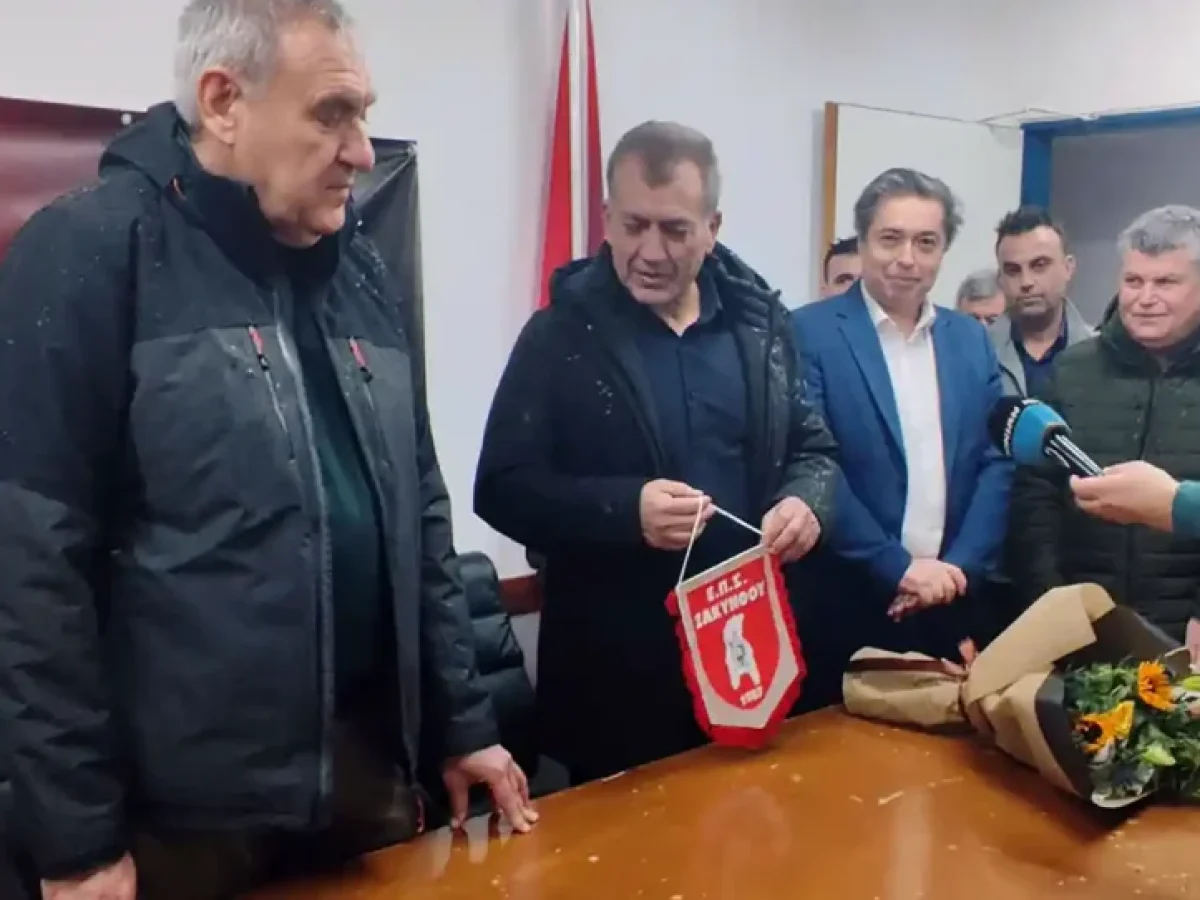 ΕΠΣ Ζακύνθου: Δέσμευση Βρούτση για φωτοβολταϊκά και ανάπλαση του Ενωσιακού Γηπέδου Γαϊτανίου