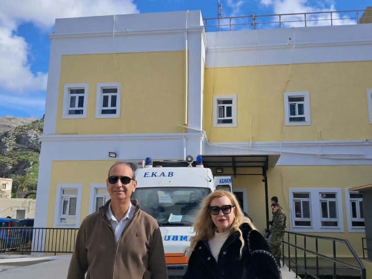 Εργασίες συντήρησης και βαφής στο Νοσοκομείο Καλύμνου και με τη στήριξη χορηγών και δωρητών (video)