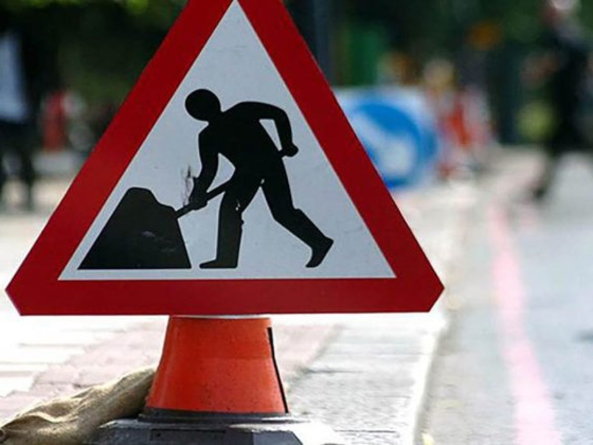 Εργασίες στη λεωφόρο Ηρακλειδών