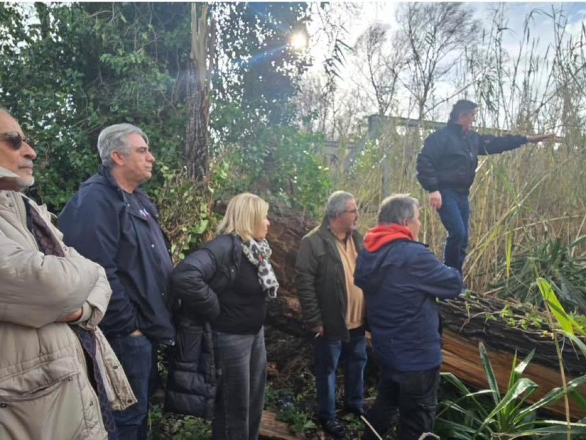 Έσπασε ο αγωγός στον Πείρο από την κακοκαιρία – Αλεξόπουλος: “Πάμε όλοι τώρα κάτω … να δούμε τι έγινε και τί θα κάνουμε”