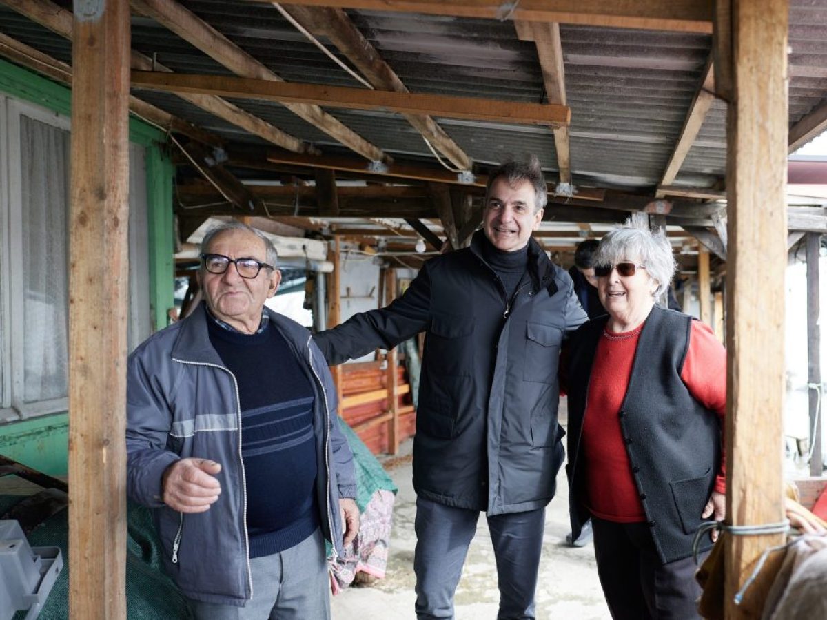 Έβρος: Με την «Κυρά του Δέλτα» συναντήθηκε ο Κυριάκος Μητσοτάκης