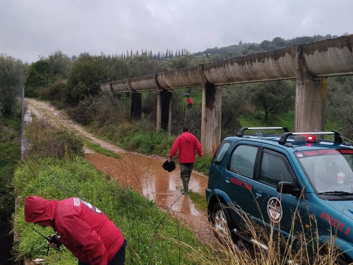 Εξαφάνιση ηλικιωμένης στο Καινούργιο – Με drones και θερμικές κάμερες οι αναζητήσεις από την ΕΟΕΔ Μεσολογγίου
