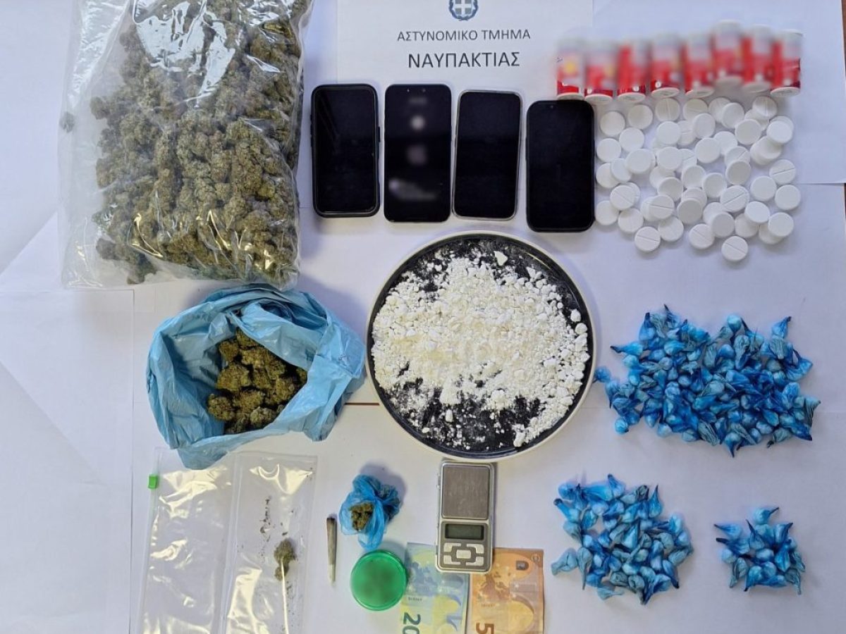 Εξαρθρώθηκε εγκληματική οργάνωση που διακινούσε ναρκωτικά στη Ναύπακτο – Τέσσερις συλλήψεις