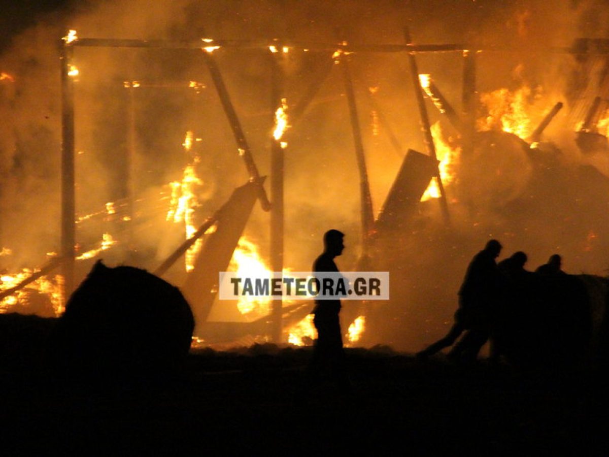Φωτιά κατέστρεψε στάβλο στο Καστράκι