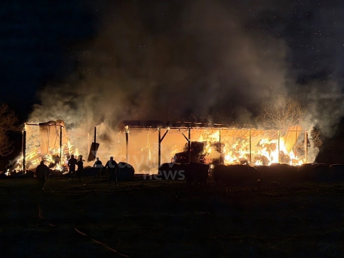 Φωτιά σε στάβλο στο Καστράκι Μετεώρων