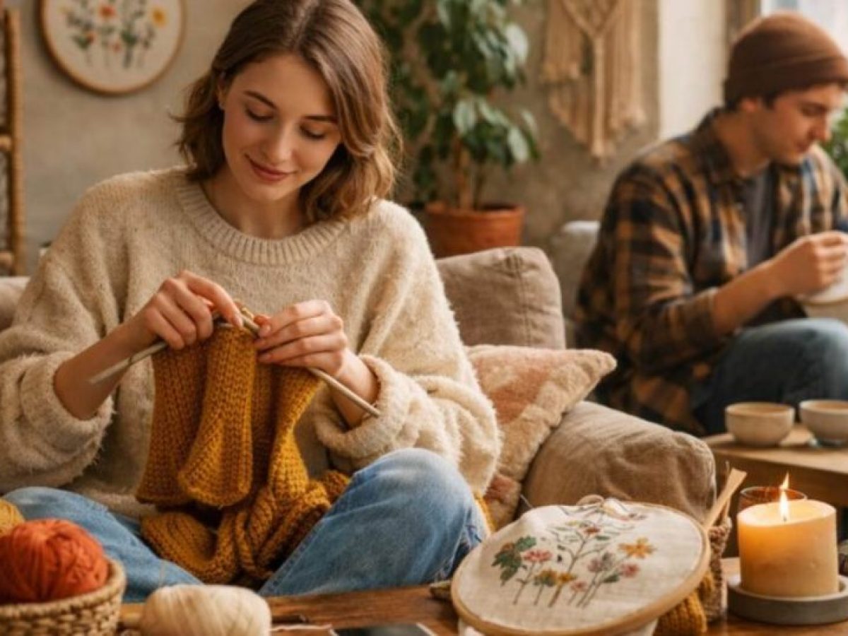 Γιατί οι Millennials επιστρέφουν στο πλέξιμο και το κέντημα το 2026