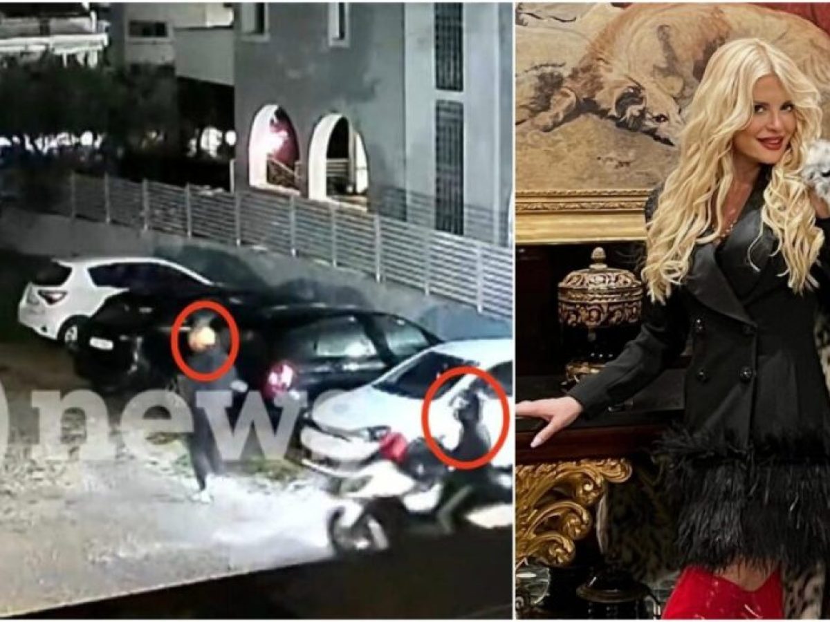 Γλυφάδα: Καρέ-καρέ η εισβολή κουκουλοφόρων στο σπίτι της Μαρίνας Σταυράκη (VIDEO)