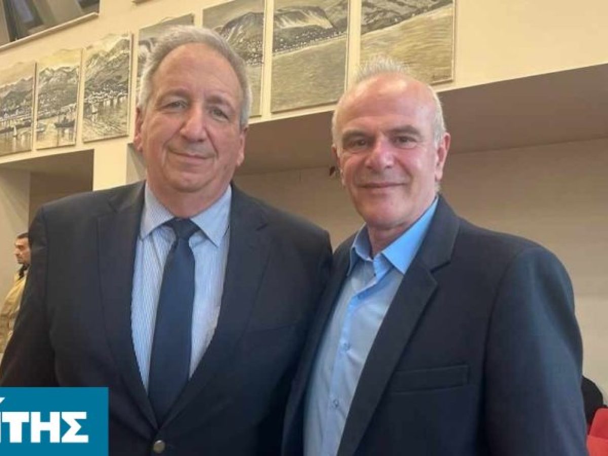 Οι Δήμαρχοι Οινουσσών και Ψαρών στη συνάντηση με το κυβερνητικό κλιμάκιο