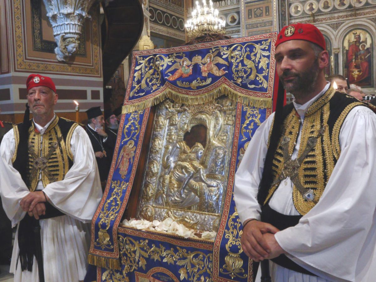 &Eta; &Pi;&alpha;&nu;&alpha;&gamma;ί&alpha; &laquo;Ά&xi;&iota;&omicron;&nu; &Epsilon;&sigma;&tau;ί&raquo; &sigma;&tau;&omicron; &Mu;&epsilon;&sigma;&omicron;&lambda;ό&gamma;&gamma;&iota; &alpha;&pi;ό &tau;&omicron; Ά&gamma;&iota;&omicron; Ό&rho;&omicron;&sigmaf;  &gamma;&iota;&alpha; &tau;&alpha; 200 &chi;&rho;ό&nu;&iota;&alpha; &alpha;&pi;ό &tau;&eta;&nu; Έ&xi;&omicron;&delta;&omicron;
