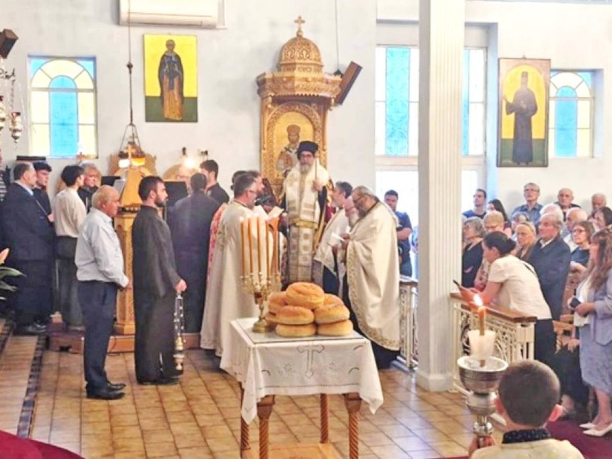 Η Πανήγυρις της ΕνορίαςΤριών Ιεραρχών στο Clayton