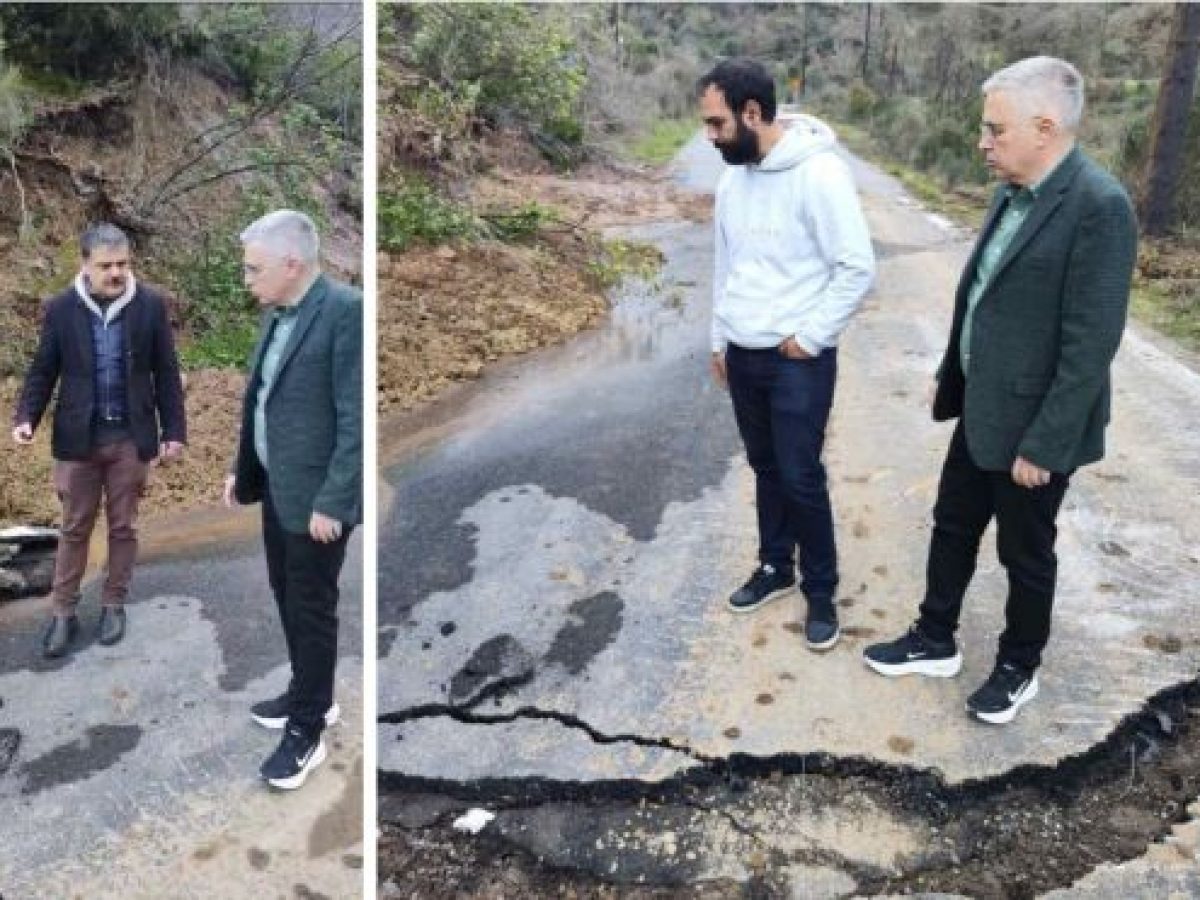 Η παράταξη Μάκαρη καταλογίζει πολιτική ευθύνη για την καθίζηση στο δρόμο προς Ίσαρη – Βάστα