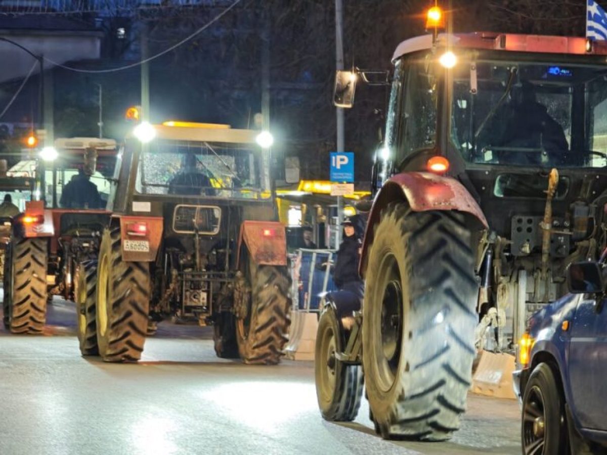 Οι Τρικαλινοί αγρότες ξεσήκωσαν το κέντρο της πόλης