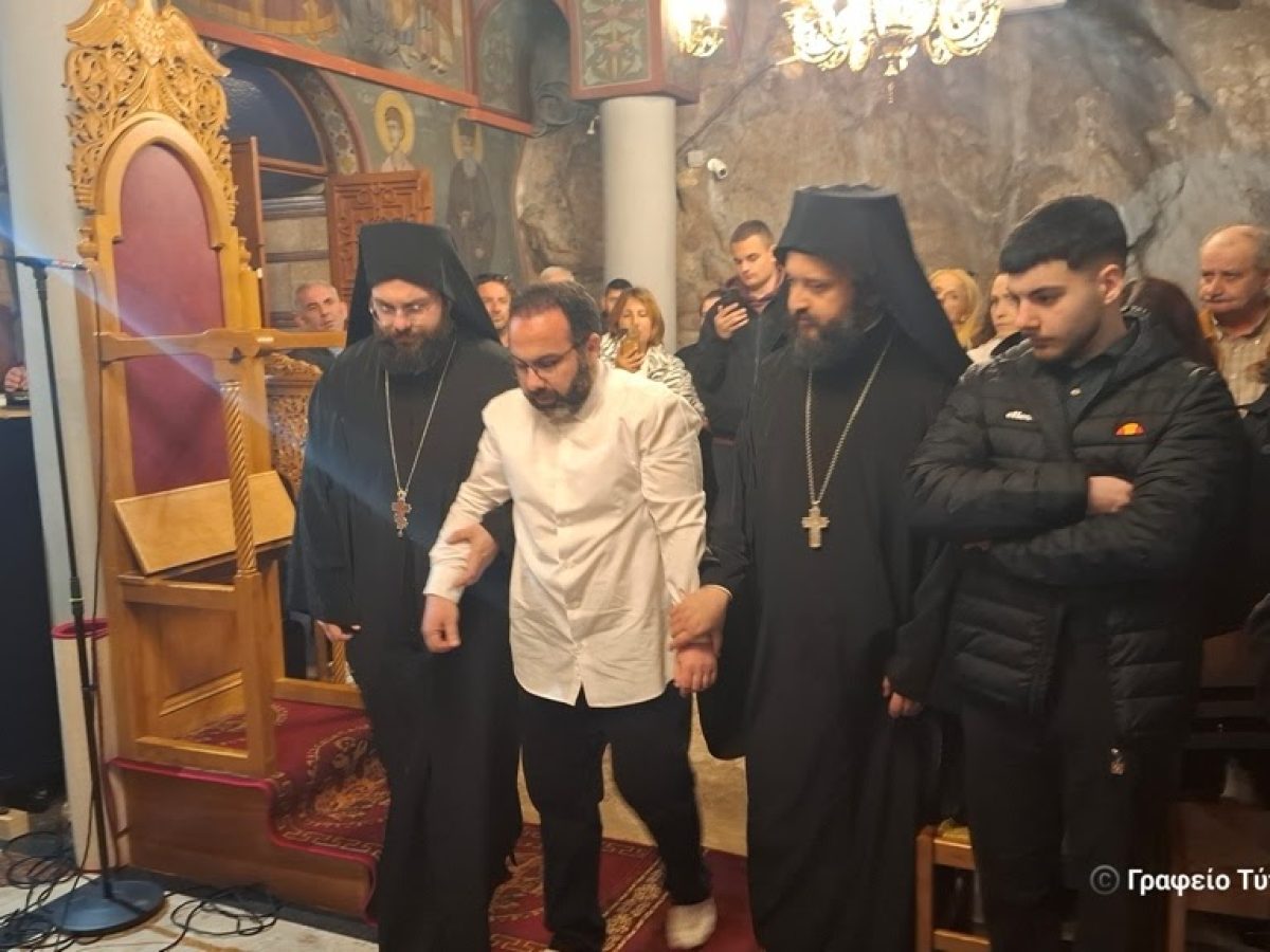 Ιερά Μονή Παναγίας Ελεούσης, Κουρά Μοναχού Ευσεβίου Ζαπαντιώτη