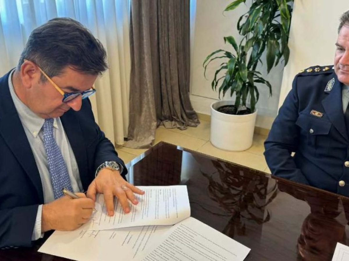 Υπογράφηκε η παραχώρηση κτηρίου στη Νέα Κίο όπου θα στεγαστεί το Αστυνομικό Τμήμα