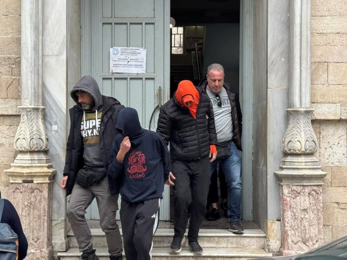 Ηράκλειο: Οι διώξεις στους τρεις συλληφθέντες για τη δολοφονία του 40χρονου
