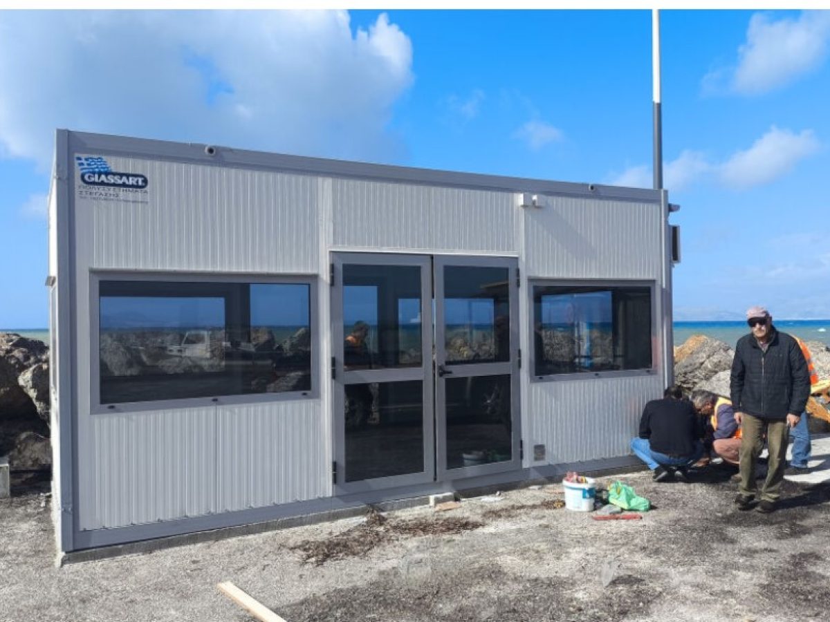 Κ. Χόνδρος: «Δεσμευθήκαμε – Το κάναμε πράξη» | Κλιματιζόμενη αίθουσα επιβατών στο λιμάνι Μαστιχαριου