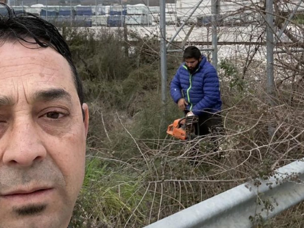 Καλλωπισμός στην είσοδο – έξοδο του οικισμού των Ρομά στο Κηπάκι