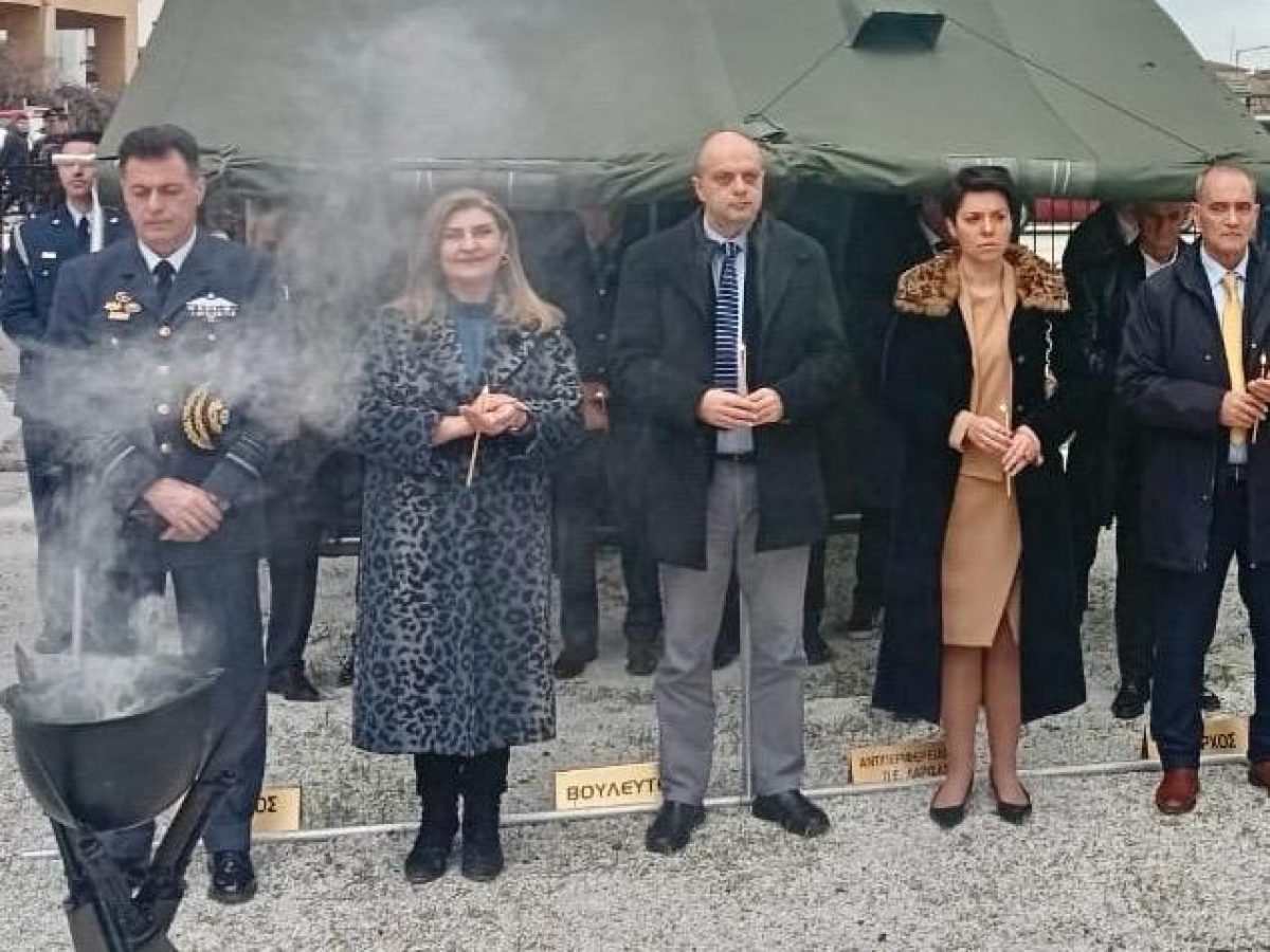 Καπετάνος από το Στρατιωτικό Κοιμητήριο της Λάρισας: «Ευγνωμοσύνη στους Αθάνατους Αξιωματικούς και Οπλίτες Υπερασπιστές της Πατρίδας μας»