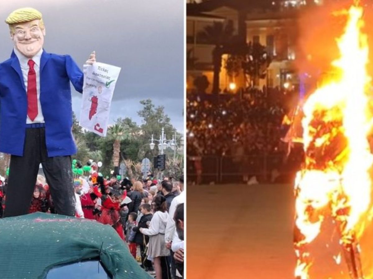 Κάψανε τον Ντόναλντ Τραμπ στο Ναύπλιο! Οργή των Ρεπουμπλικανών στην Ελλάδα
