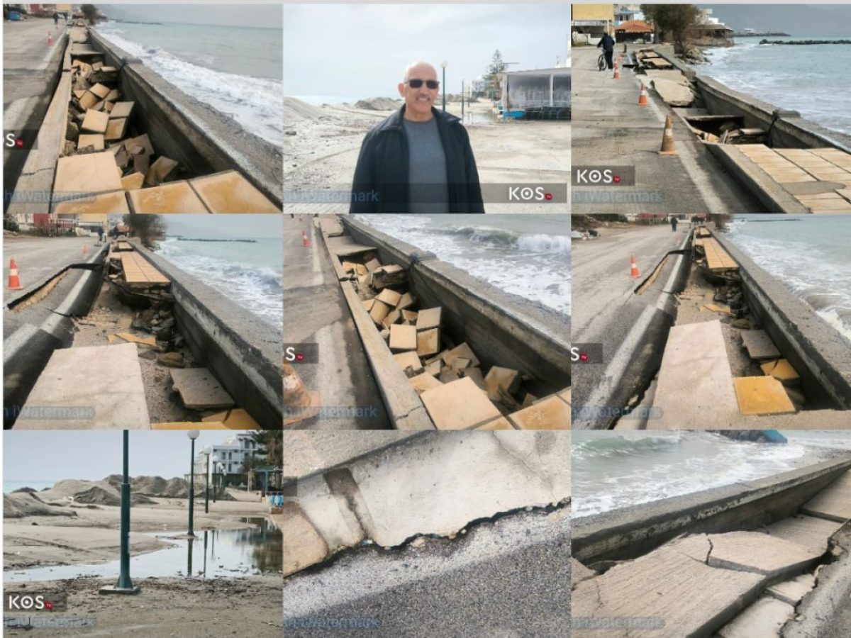 Καρδάμαινα: Ξανά στο έλεος του νοτιά – Έντονη ανησυχία για τη θωράκιση της παραλιακής ζώνης