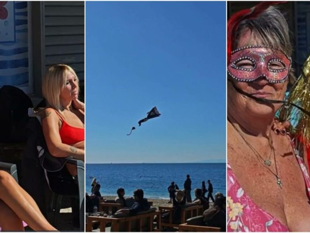 Καθαρά Δευτέρα στον Άλιμο: Τα Κούλουμα… αλλιώς – Λαγάνα, ρακέτες και βουτιές (VIDEO)