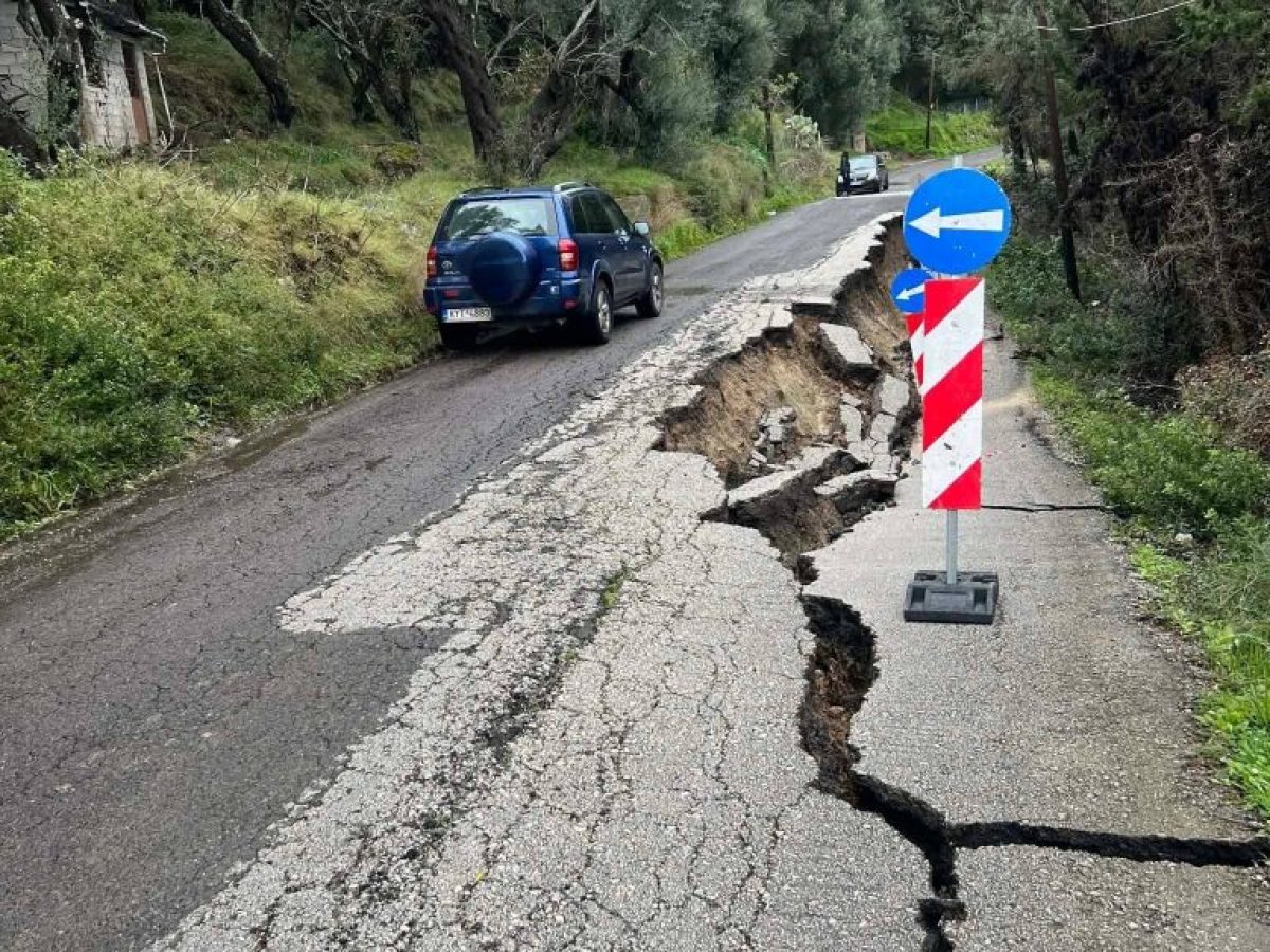 Κέρκυρα: Διακοπή κυκλοφορίας μεταξύ Αγίων Θεοδώρων και Κάτω Γαρούνα έως 17/2 λόγω εργασιών