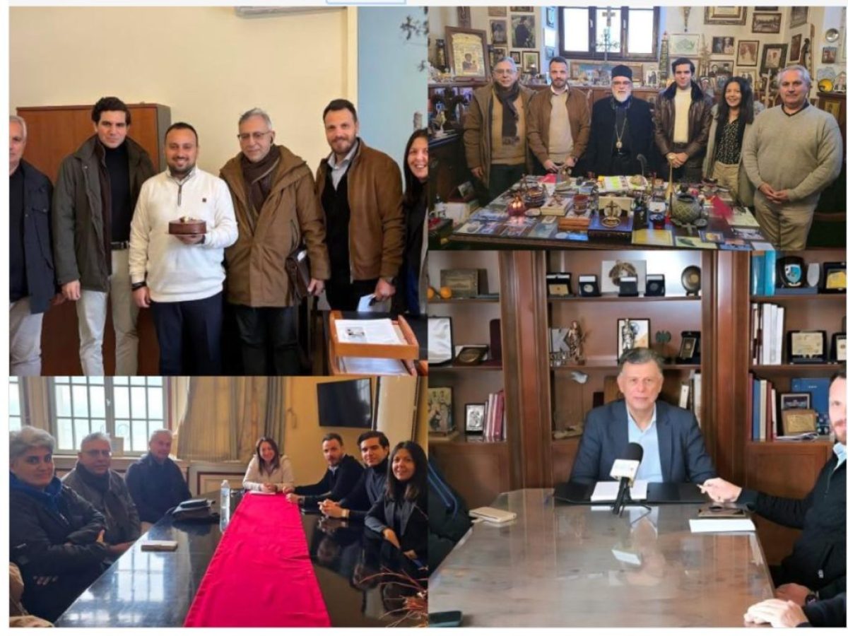 Κύκλος εθιμοτυπικών επισκέψεων της ΔΗΜ.Τ.Ο. Νέας Δημοκρατίας Κω στις Αρχές του νησιού