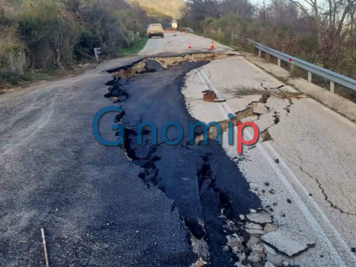 Κλειστή η Πατρών – Τριπόλεως (“111”) λόγω καθίζησης του οδοστρώματος
