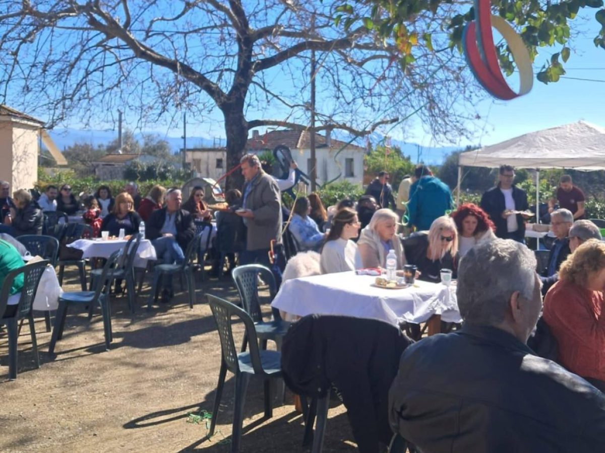 Κούλουμα στην Κάτω Τραγάνα με σαρακοστιανά εδέσματα