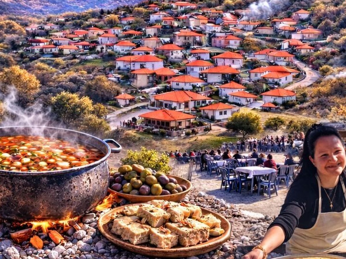 Κούλουμα στο Άνω Κεράσοβο Αγρίνιου με σαρακοστιανά εδέσματα και μουσική