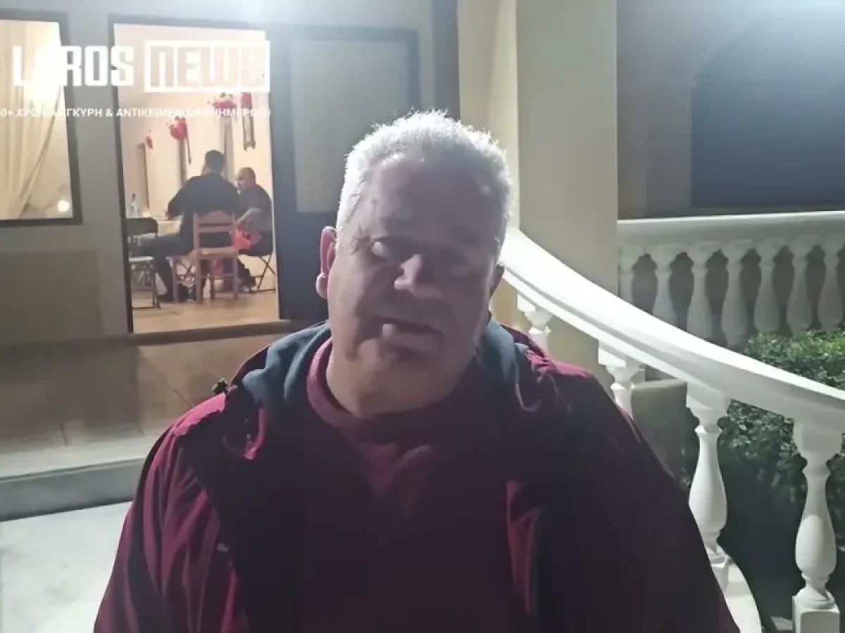 Λέρος: Απάντηση Αντώνη Ντεληγιώργη στον Μιχάλη Κόλια