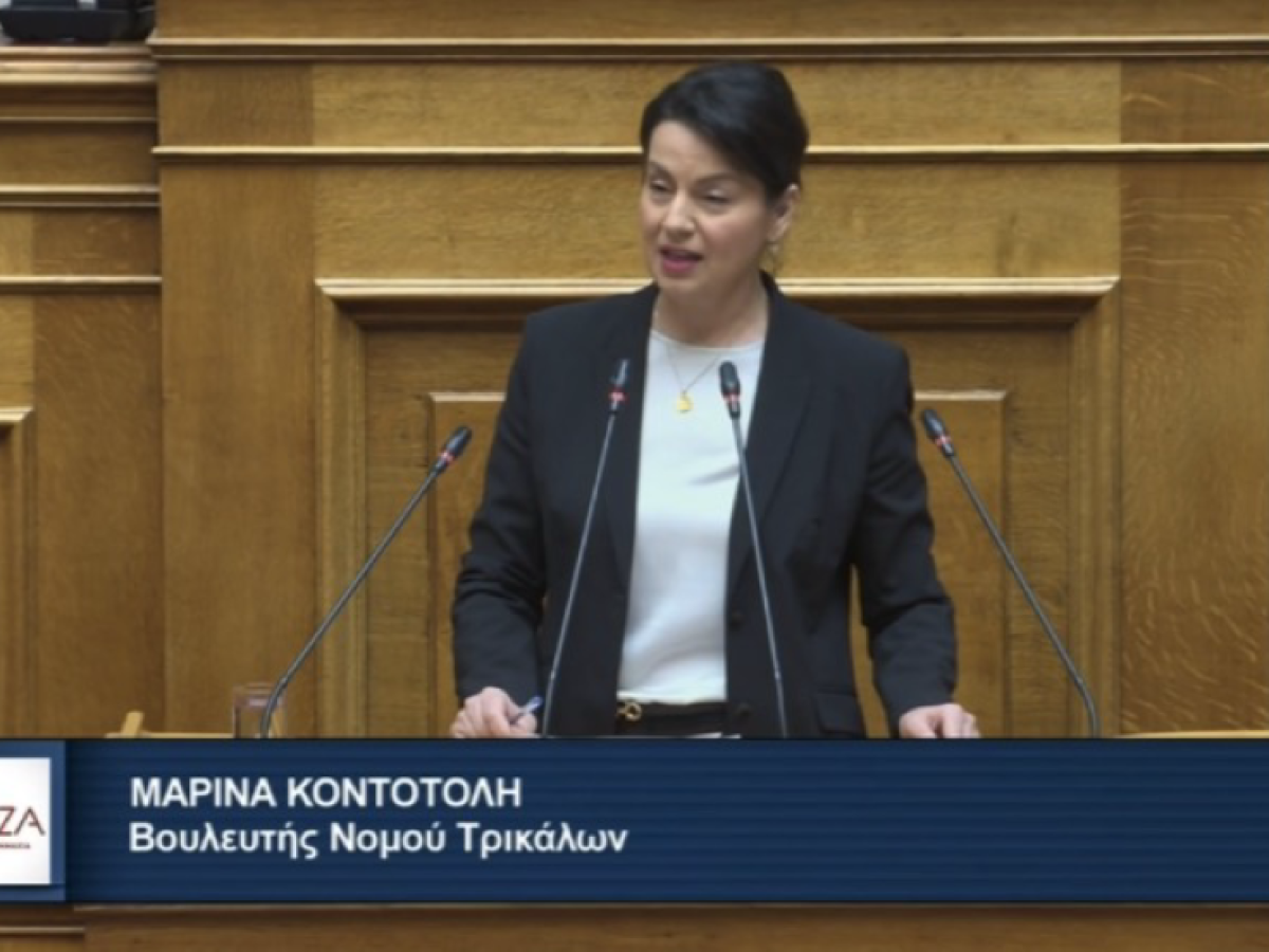 Μαρίνα Κοντοτόλη: Δεν είναι προτεραιότητα της κυβέρνησης η ασφάλεια των εργαζομένων