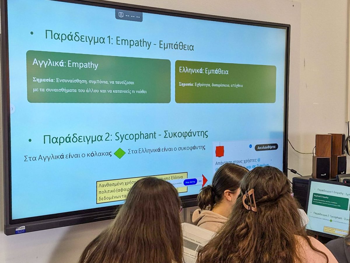 Μαθήτριες από το 2ο Γυμνάσιο Νάξου τίμησαν την Παγκόσμια Ημέρα Ελληνικής Γλώσσας με κόμικ και αφίσα (φώτος)