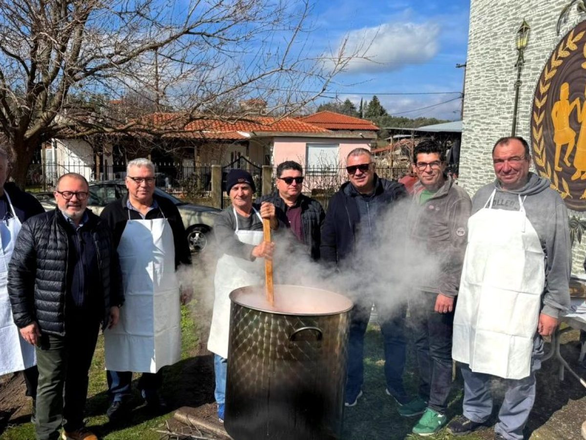 Με χορούς, μουντζουρώματα και πατροπαράδοτη  φασολάδα τα Κούλουμα στη Ροδόπη