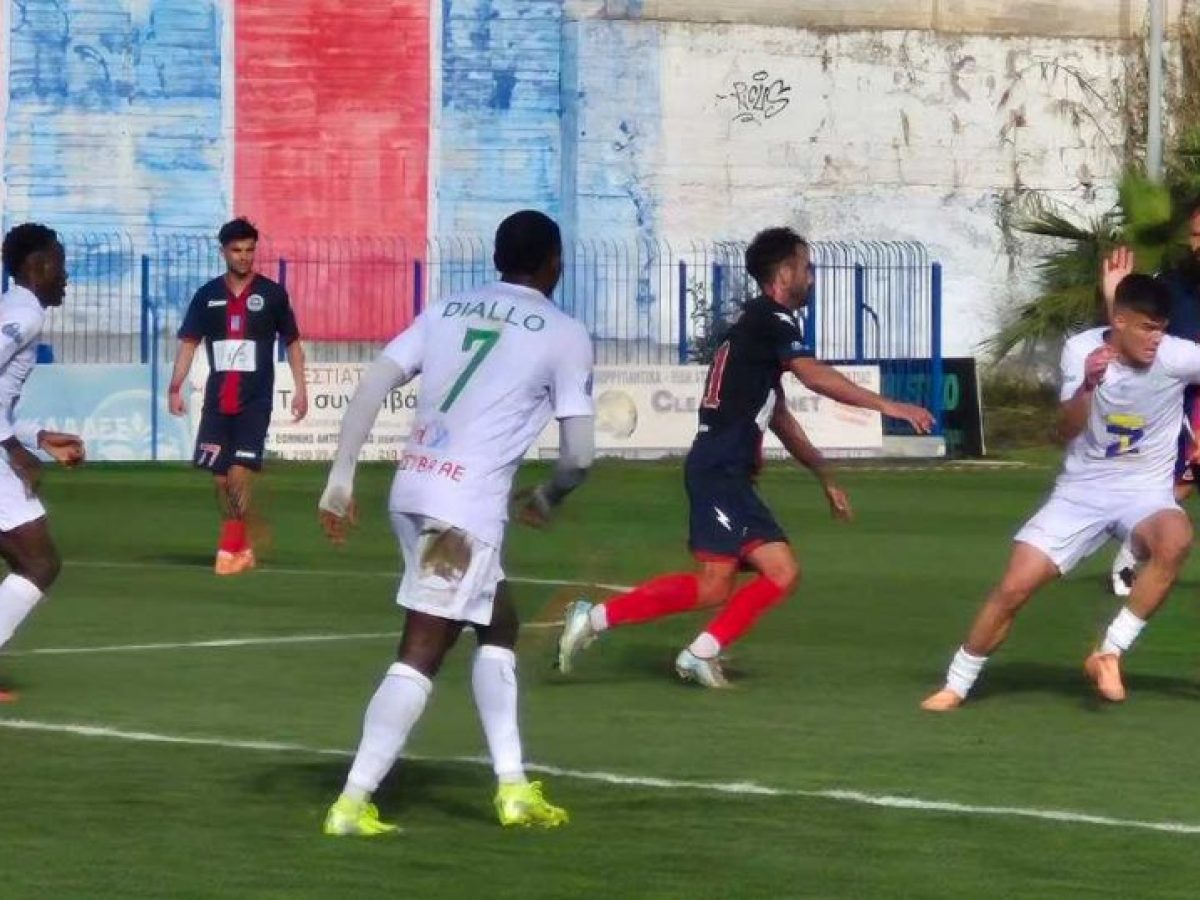 Με γκολ στο 92′ ο Παναργειακός ηττήθηκε στην Ηλιούπολη