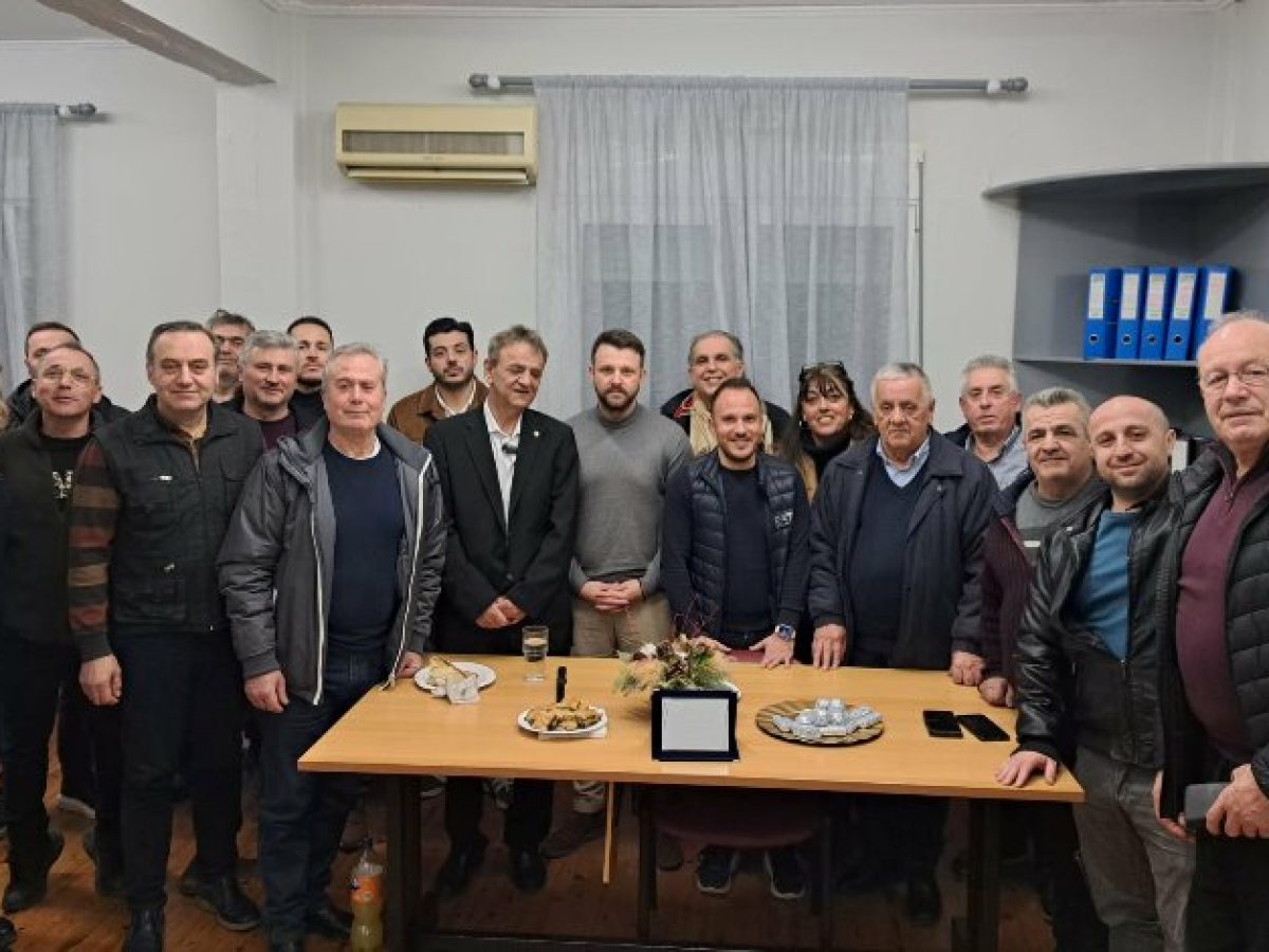 Με πλήθος μελών η κοπή βασιλόπιτας της ΟΕΒΕ Δράμας