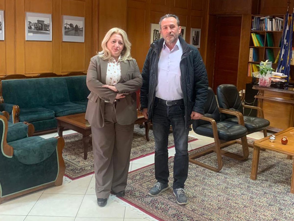 Με τη Χρύσα Ντιντή συναντήθηκε ο νέος δημοτικός σύμβουλος Βασίλης Πρέβεζας