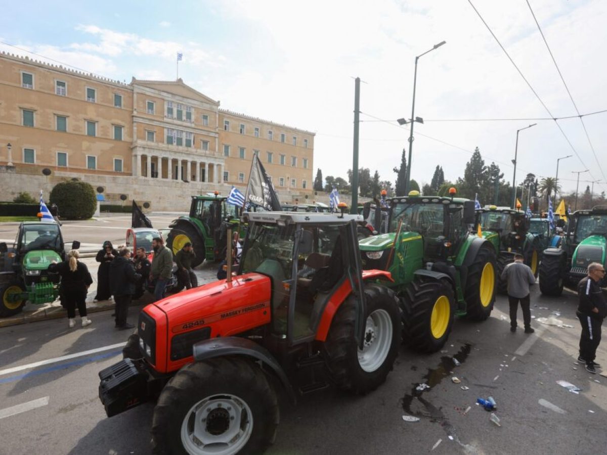 Με τρακτέρ στο Σύνταγμα οι αγρότες την Παρασκευή 13 Φεβρουαρίου – Θα παραμείνουν έως και το μεσημέρι του Σαββάτου