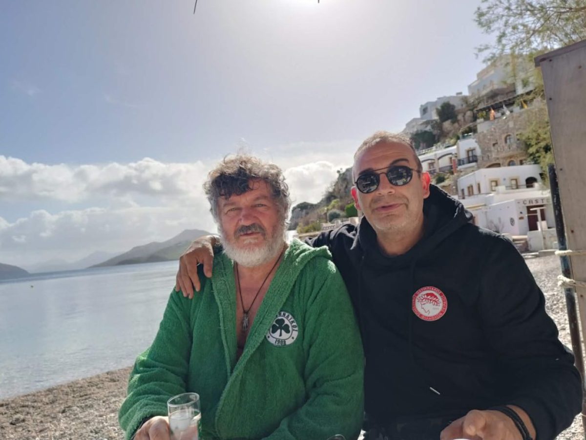 Μήνυμα συμφιλίωσης και ειρήνης από τους Χειμερινούς Κολυμβητές Λέρου στην κοπή της πρωτοχρονιάτικης πίτας