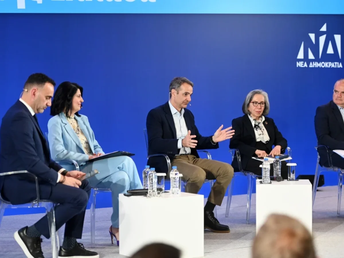 Μητσοτάκης στο προσυνέδριο της ΝΔ στην Αλεξανδρούπολη: «Ο φράχτης θα καλύψει όλο τον Έβρο»