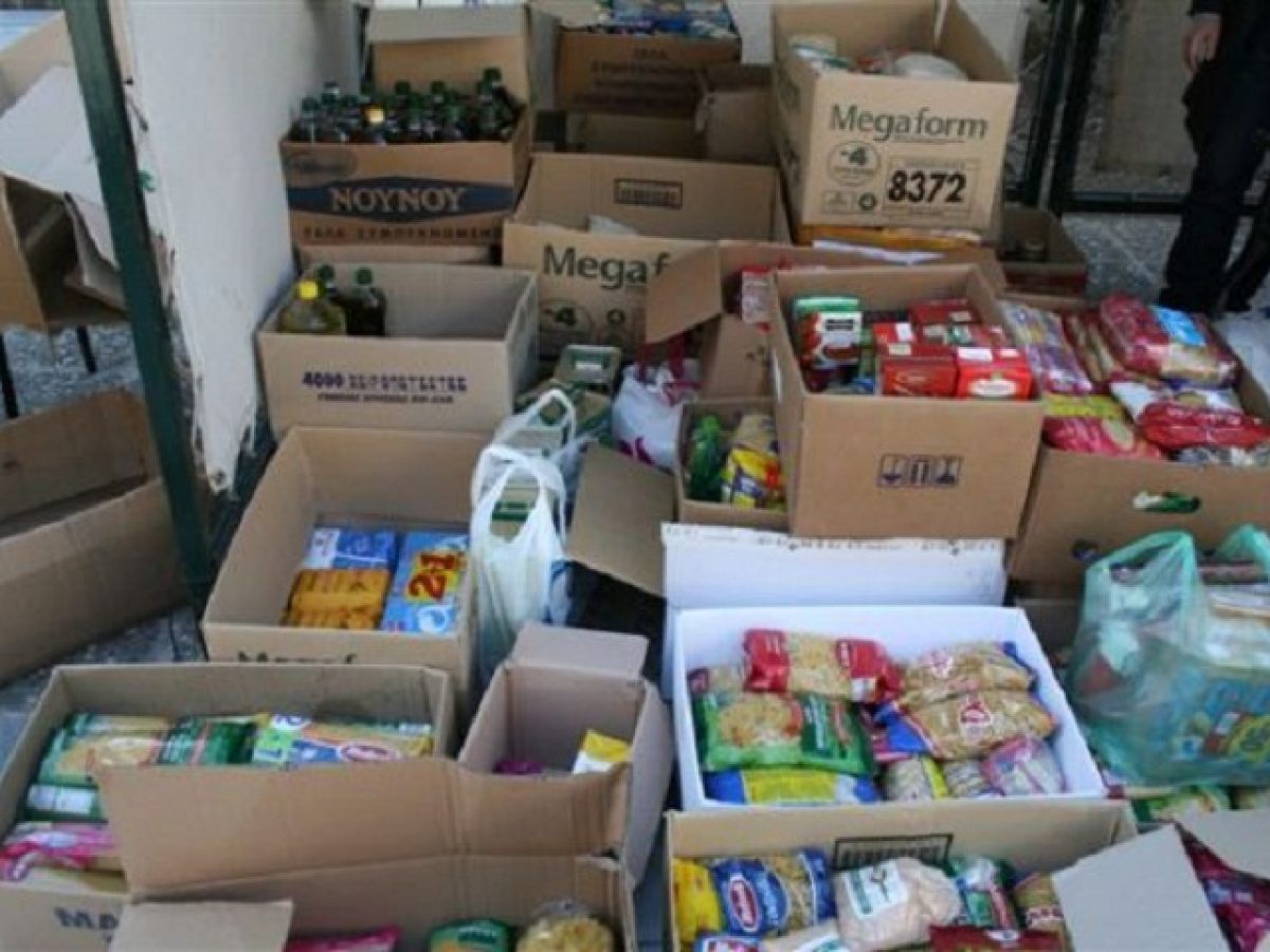 Νάξος: Συγκέντρωση τροφίμων και ειδών πρώτης ανάγκης