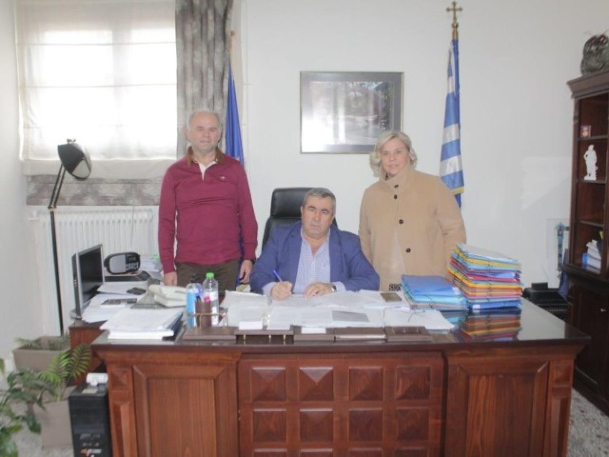 Νέα σύμβαση έργου υπέγραψε ο Μαράβας