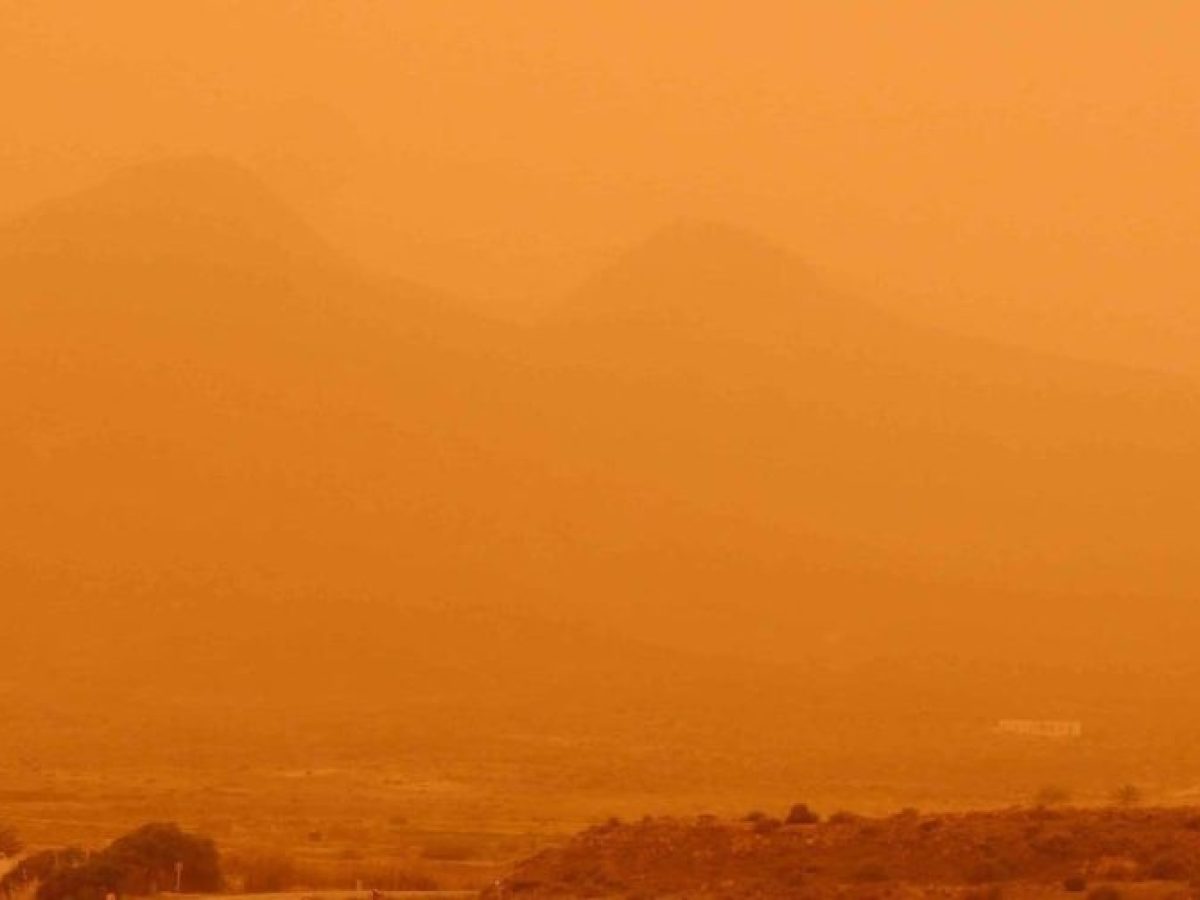 Νέο κύμα μεταφοράς σαχαριανής σκόνης στην Ελλάδα το Σαββατοκύριακο