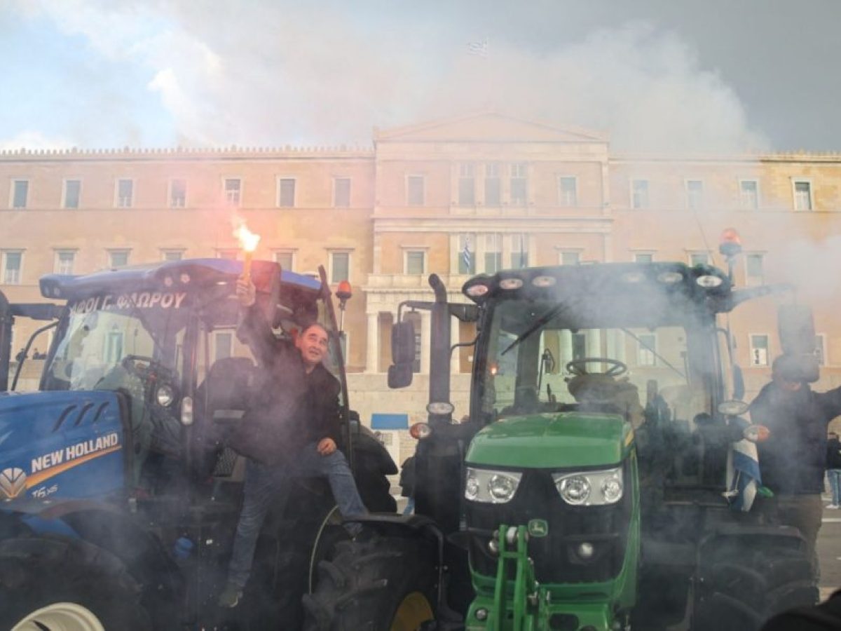 Νίκαια: Οι αγρότες «κατεβαίνουν» στο Σύνταγμα και απειλούν για νέα κλιμάκωση – «Δεν βλέπουμε προοπτική»