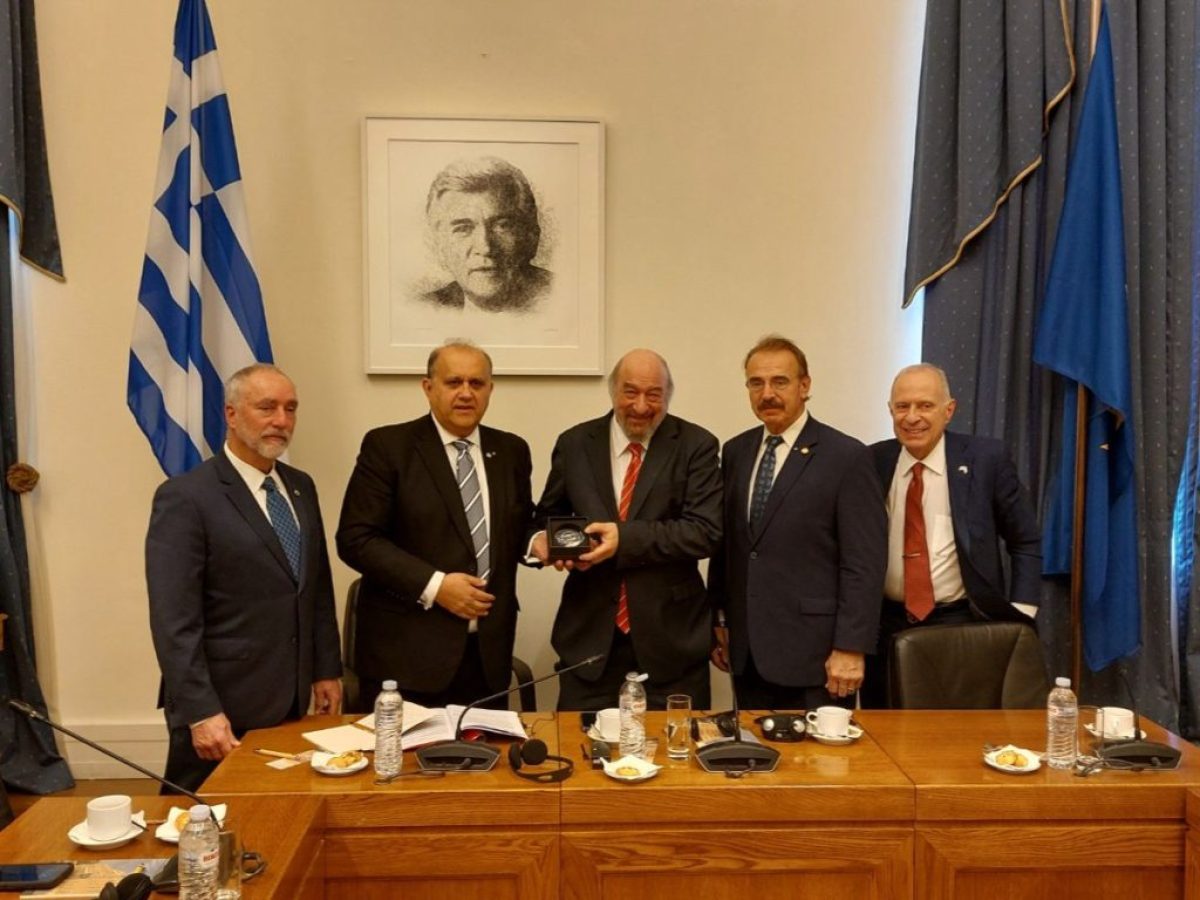 Νικητιάδης : Ικανοποίηση της Επιτροπής Ελληνισμού της Διασποράς για τη συνεργασία Ελληνοαμερικανικών και Εβραϊκών Οργανώσεων