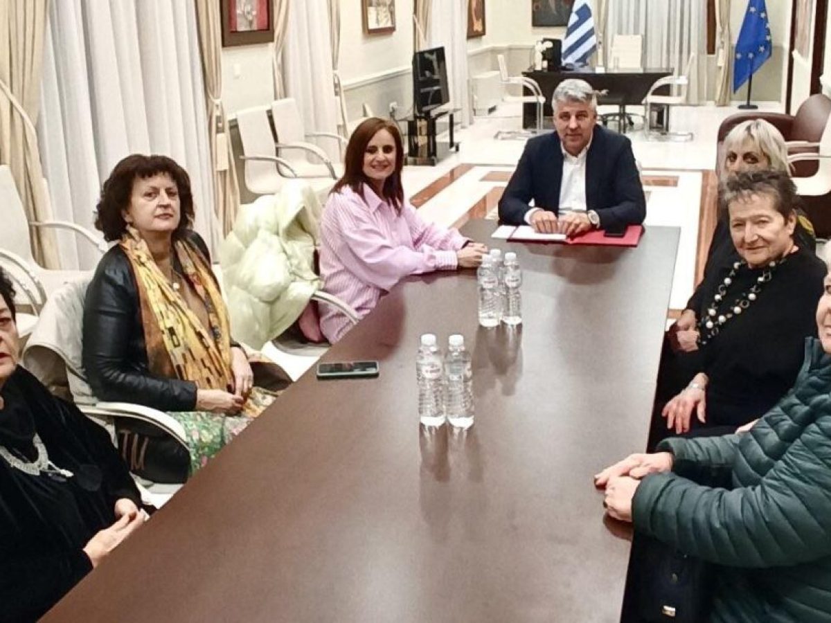 Ο Χριστόδουλος Τοψίδης συναντήθηκε με τον Φιλανθρωπικό Σύλλογο «ΜΕΡΙΜΝΑ» στην Αλεξανδρούπολη