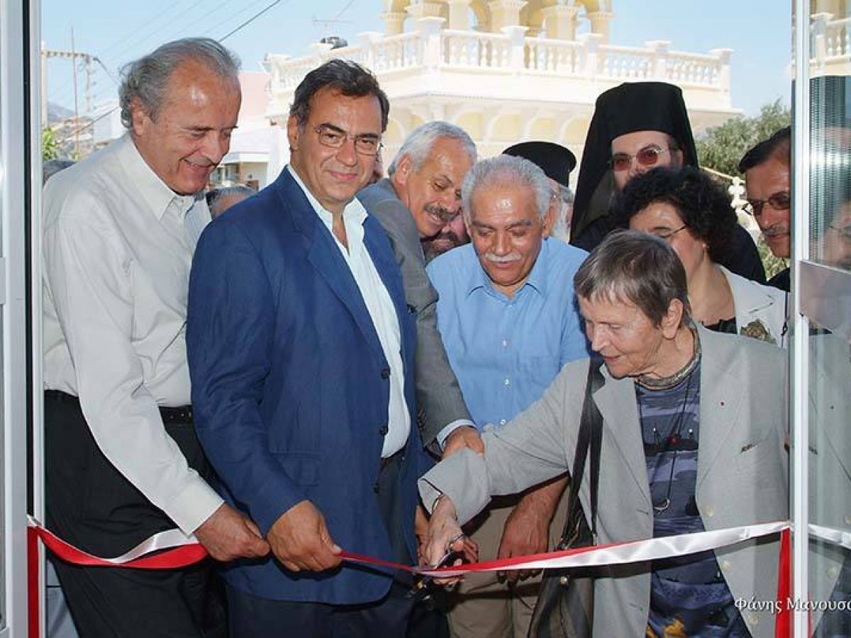 Ο Δήμος Καντάνου – Σελίνου αποχαιρετά την Ελένη Γλύκατζη Αρβελέρ