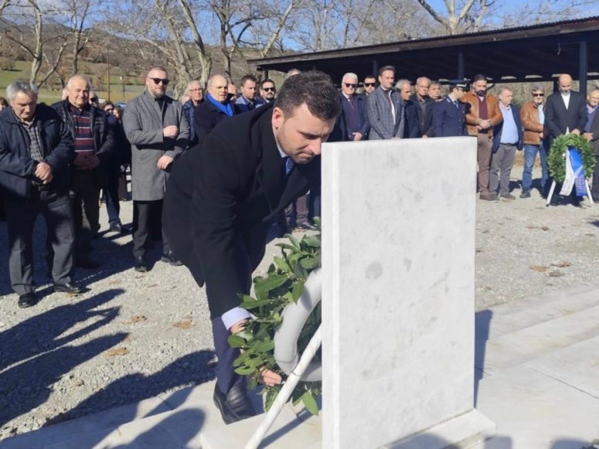 Ο Δήμος Μετεώρων τίμησε τους Ήρωες της Μάχης της Μερίτσας Λ. Αβραμόπουλος: «Τιμώντας το παρελθόν, χτίζουμε το μέλλον»