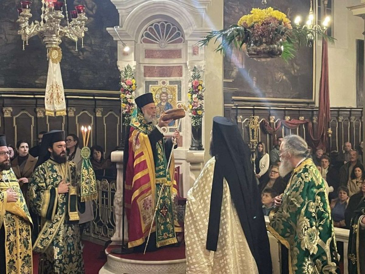 Ο Εσπερινός της Αγίας Θεοδώρας στην Κέρκυρα